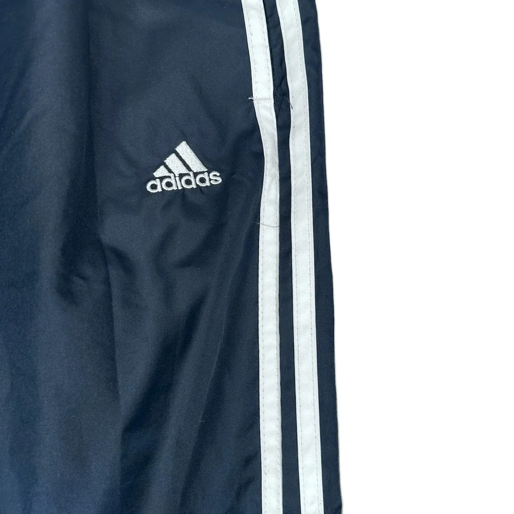 Vintage Y2K Adidas Clima365 ClimaProof Baggy Track Pants Men's 2XL XXL Navy Blue